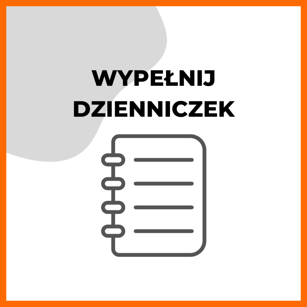 wypełnij dzienniczek żywienia