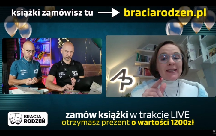 Ania Pacholak na Live Braci Rodzeń 7 listopada 2025
