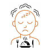 zmęczenie i senność po posiłku